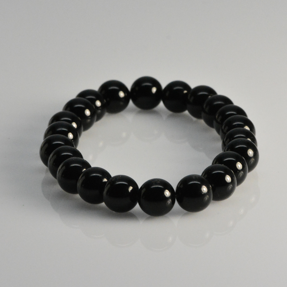 Black Onyx Bracelet - Stretch bracelet Gemstones